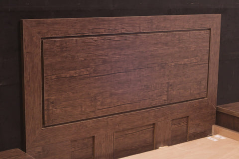 TGSC Queen Size Bed With 2 Side Table