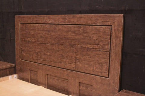 TGSC Queen Size Bed With 2 Side Table