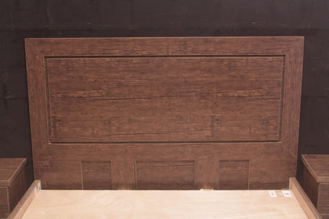 TGSC Queen Size Bed With 2 Side Table