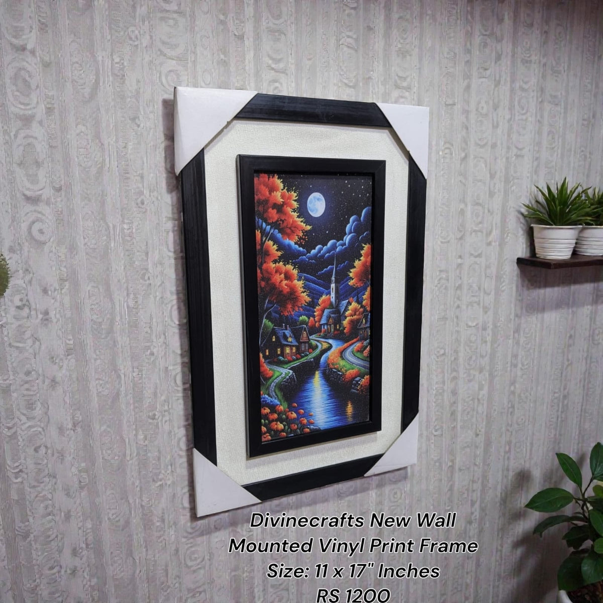 New Wall Mounted Vinyl Print Frames