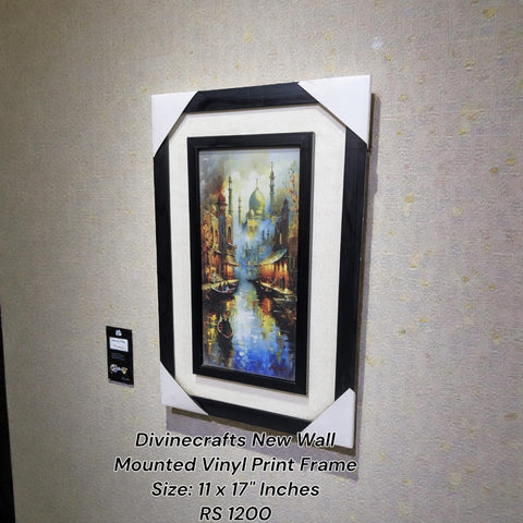 New Wall Mounted Vinyl Print Frames