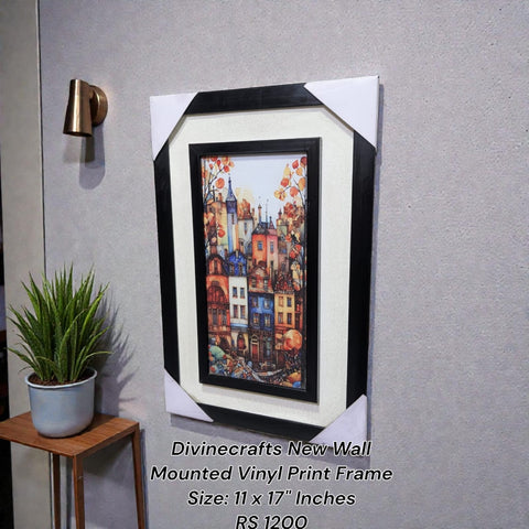 New Wall Mounted Vinyl Print Frames