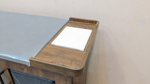 Divinecrafts New 3 Door Iron Table